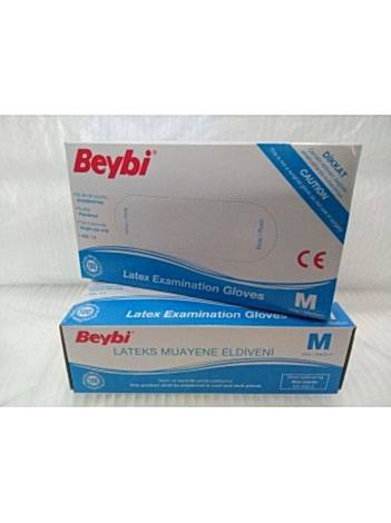 Beybi Pudralı Eldiven M  - 1 Paket Fiyatı